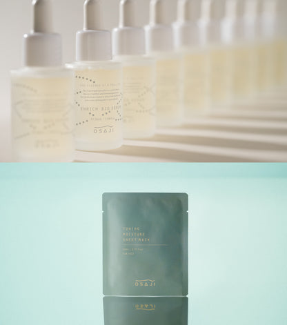 [Subscription] Enrich Bio Serum & Tuning Moisture Sheet Mask (1 mask)